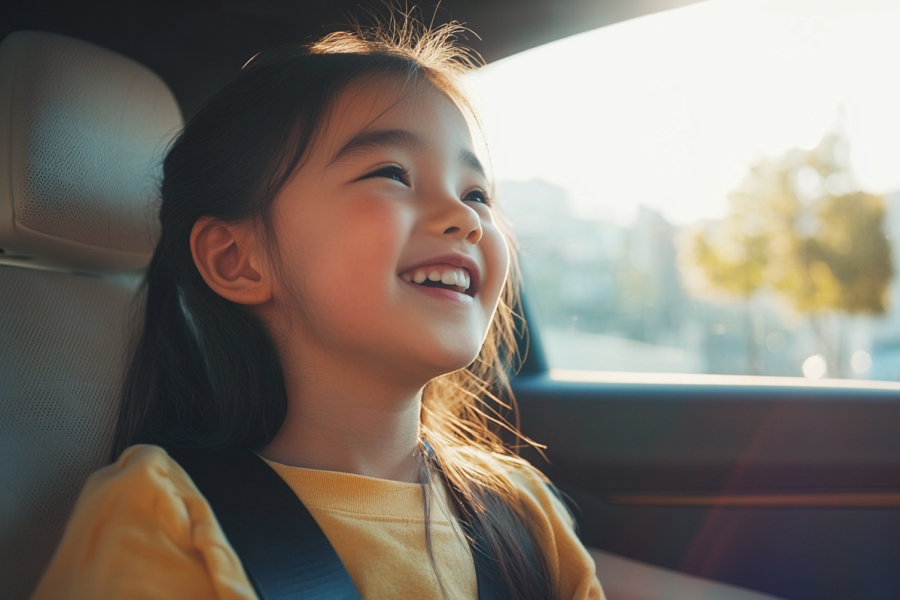 comfortable seat belt adjuster for children
